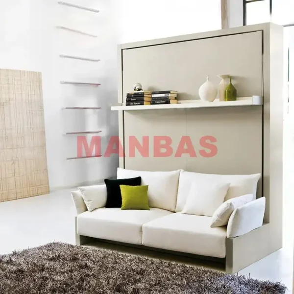 Manbas Electric Sofa Murphy Bed - Image 5