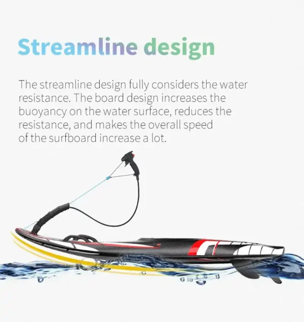 KOOTU Full Carbon Surfboard KTCE0038 - Image 10