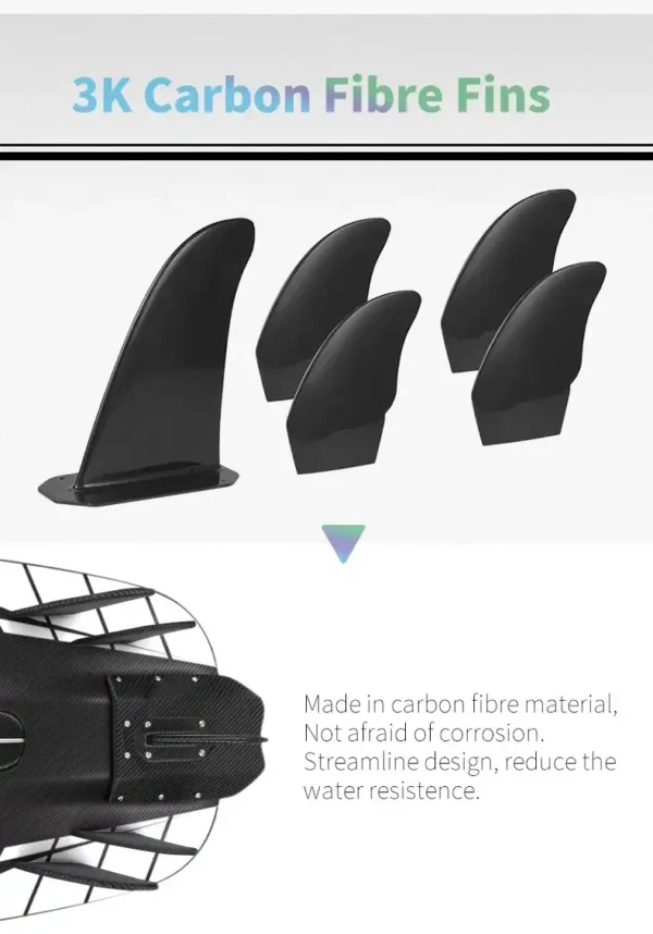 KOOTU Full Carbon Surfboard KTCE0038 - Image 17